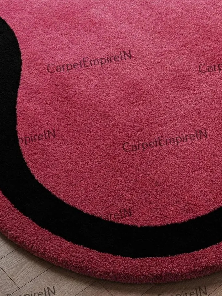 Pink rug, Pink decor, Organic Rug | Modern floor rug | Shape rug,Living,Dining,Bedroom,3x5,10x10,8x10,9x12,10x14, irregular rug, custom rug
