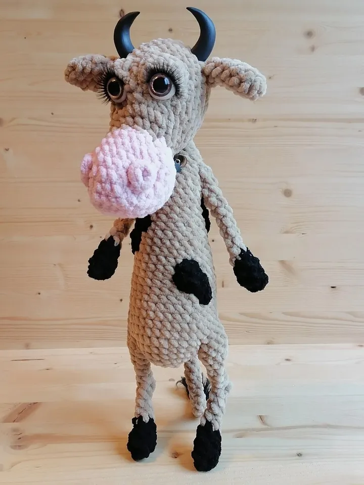 Crochet pattern amigurumi Cow - digital pattern PDF