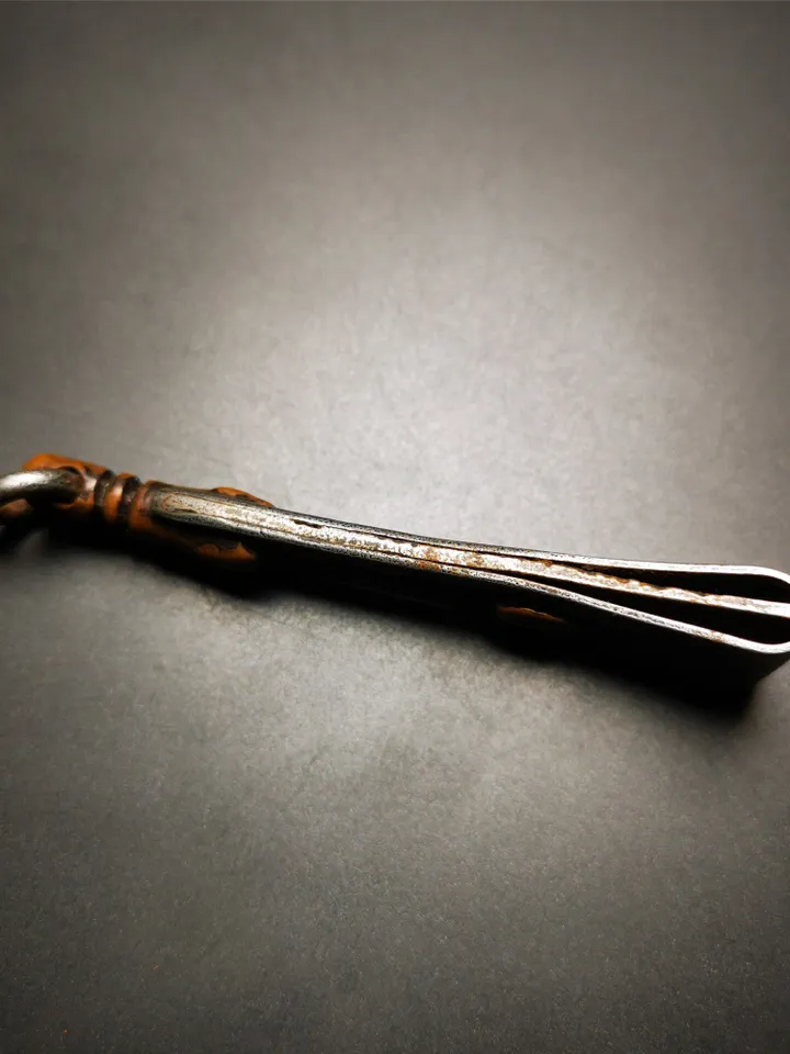 Gandhanra Handmade Tibetan Kitchen Tweezers Tool Cold Iron Fishbone Clamp Hotel Special Fishbone Epilator Clip