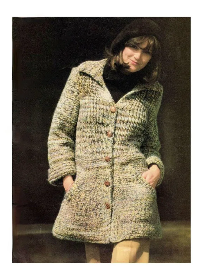 Knitting pattern cardigan, sweater pattern, knitting long cardigan women ladies cardigan pdf instant download