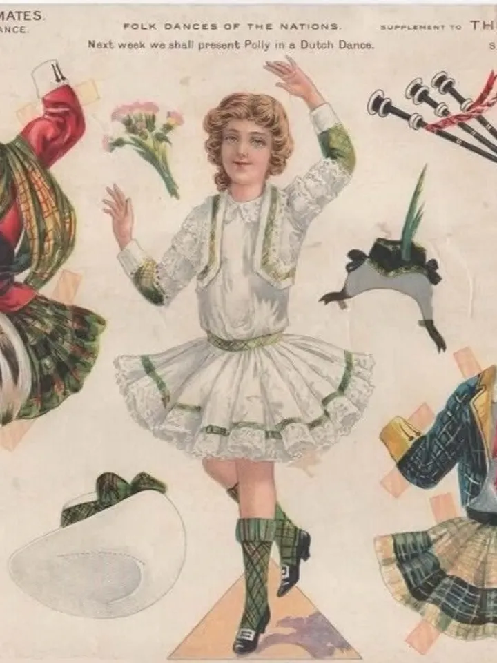 Paper Doll National Scotch Dance Digital Download PDF