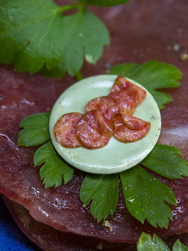 TUTORIAL Miniature turkey dry salami with polymer clay