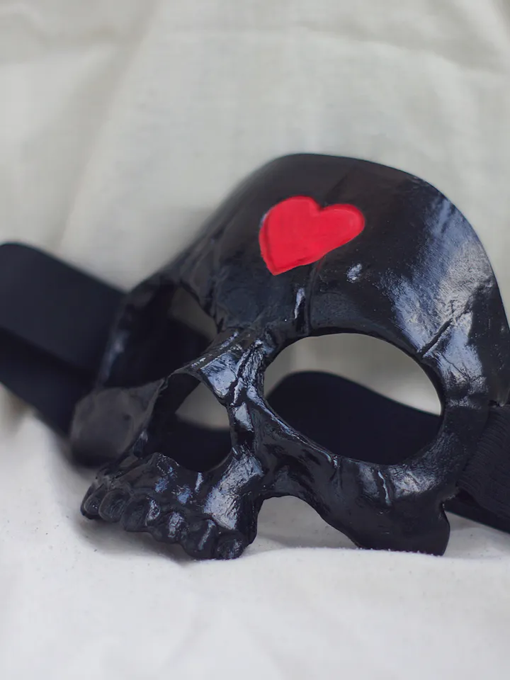 Skull mask with Heart Call Of Duty Modern Warfare Ghost Skull Mask Ghost mask