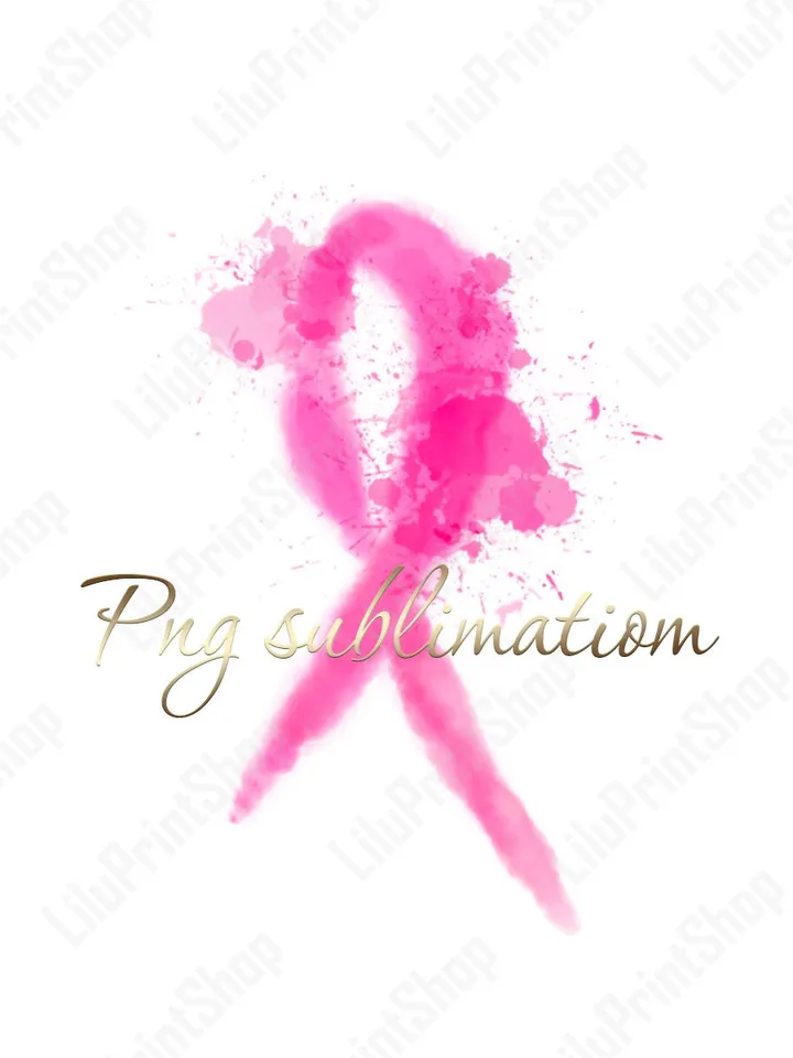 Breast cancer ribbon png Watercolor Awareness png Awareness Ribbon png Pink ribbon png Breast cancer clipart Breast cancer awareness png