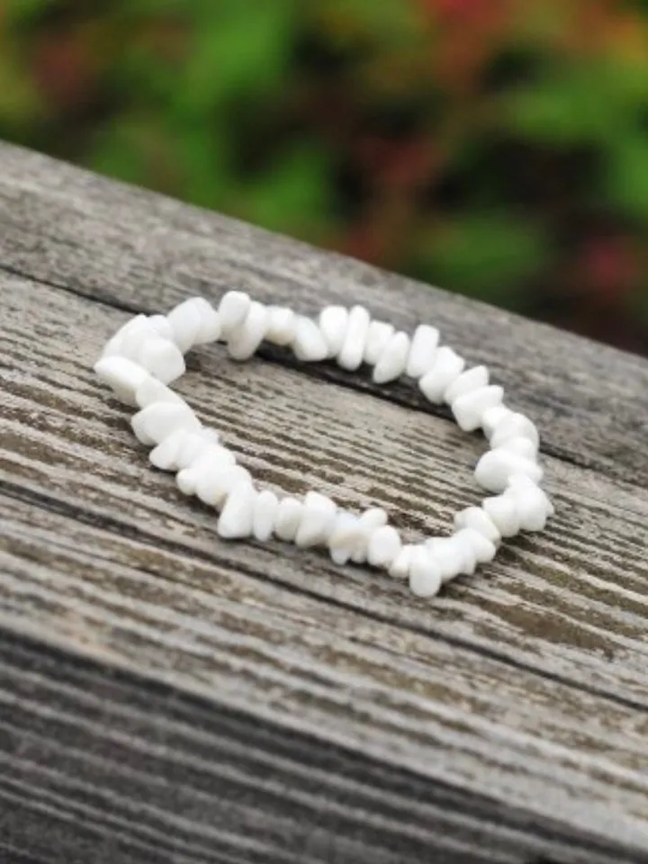 Genuine Jade Bracelet | White Gemstone Bracelet | Handmade Braclet Women | Bali Jewerly | Natural Stone Accesoiries | Handmade Jewerly Bali