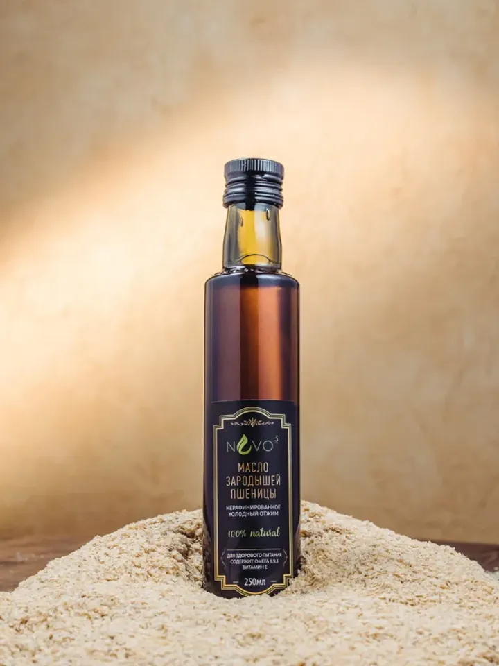 Wheat Germ Oil Unrefined First Cold Pressed 250 ml