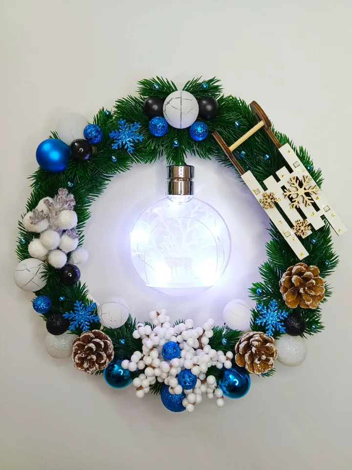 Handmade Christmas wreath