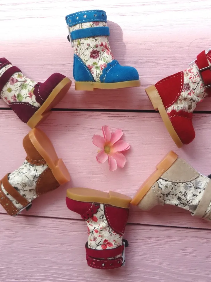 wellie wisher shoes- 5 cm doll shoes - Combined doll shoes - Paola Reina shoes