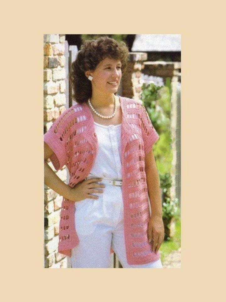 Cardigan crochet, lace cardigan pattern, easy cardigan crochet pattern instant download