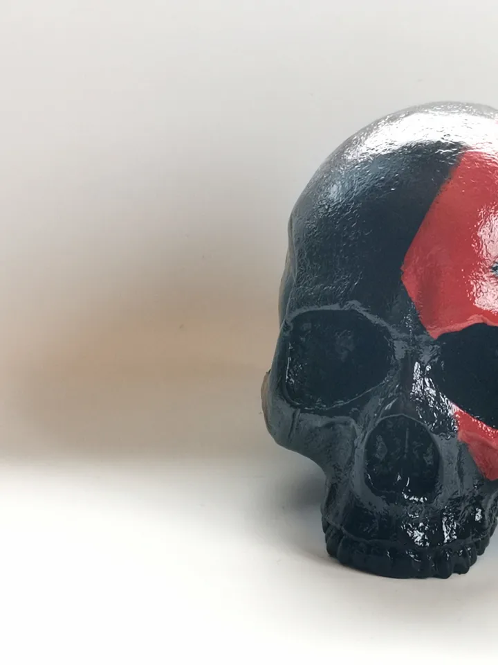 KRATOS FIGURINE from God of War | Gamer Collectible Statue | God of War Series | Gifts for Gamers | HandPainted Resin Statue | Kratos skull