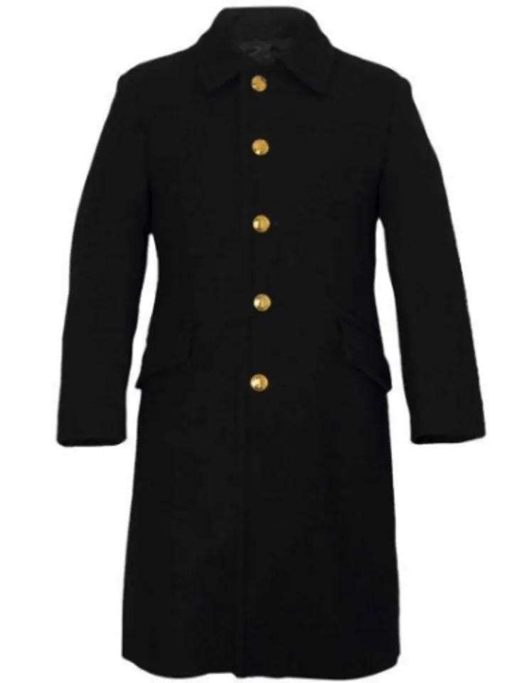 Army Surplus Airsoft Wwii Tactical Military Navy Sailor's Greatcoat