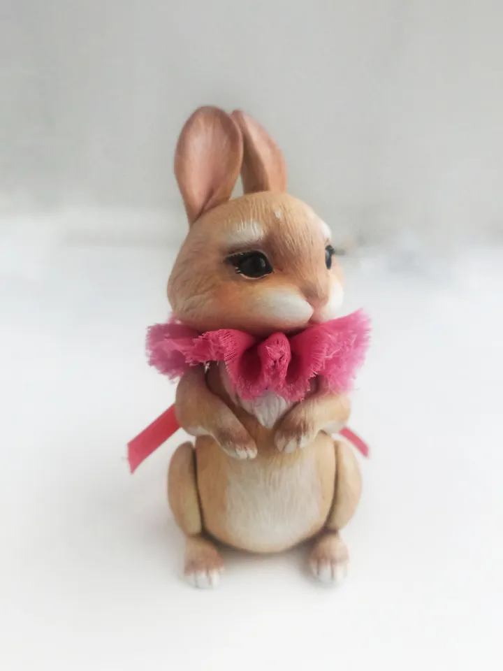 BUNNY doll Customized coloring from your pet photo