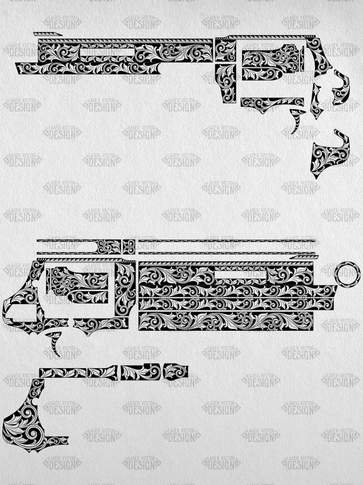 VECTOR DESIGN Smith & Wesson 460 XVR 7,5 in Scrollwork