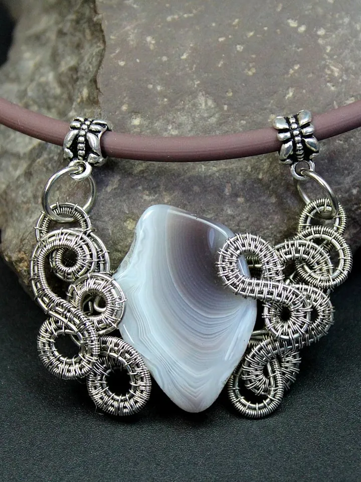 Necklace handmade