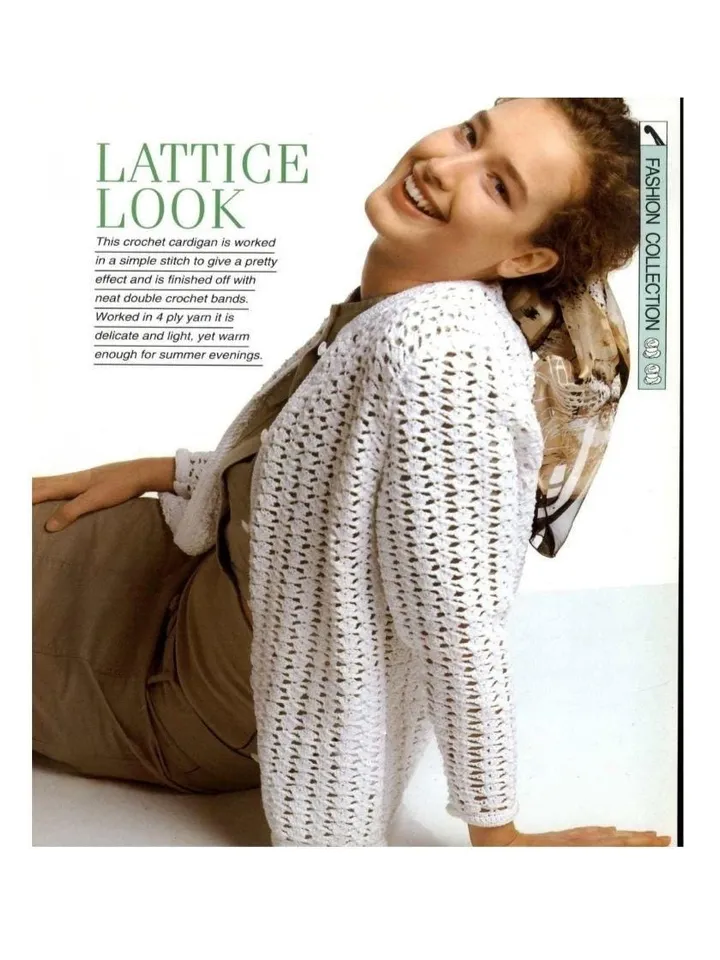 Cardigan crochet pattern, easy crochet cardigan, summer cardigan pdf instant download