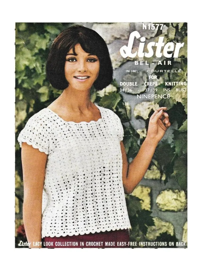 Top crochet pattern, crochet top pdf, easy crochet top pattern, women ladies top, instant download