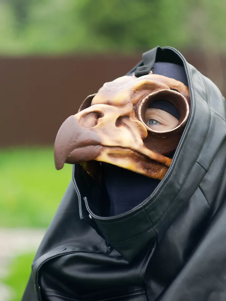 Bird Skull Mask, Owl Skull, Viking skull Mask, bird mask, plague doctor mask, steampunk bird mask, bird beak mask, Voodoo Mask, Raven Mask