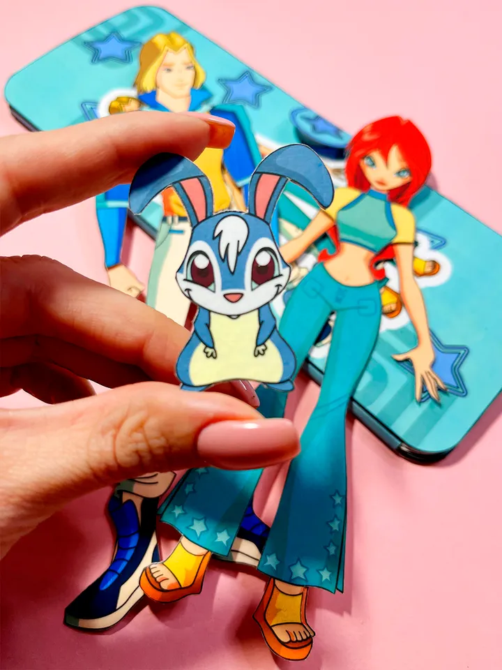 Paper dolls Fairy Bloom