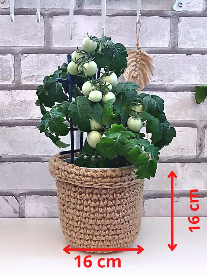 Autumn minimalist kitchen decor Crochet pattern PDF+Video