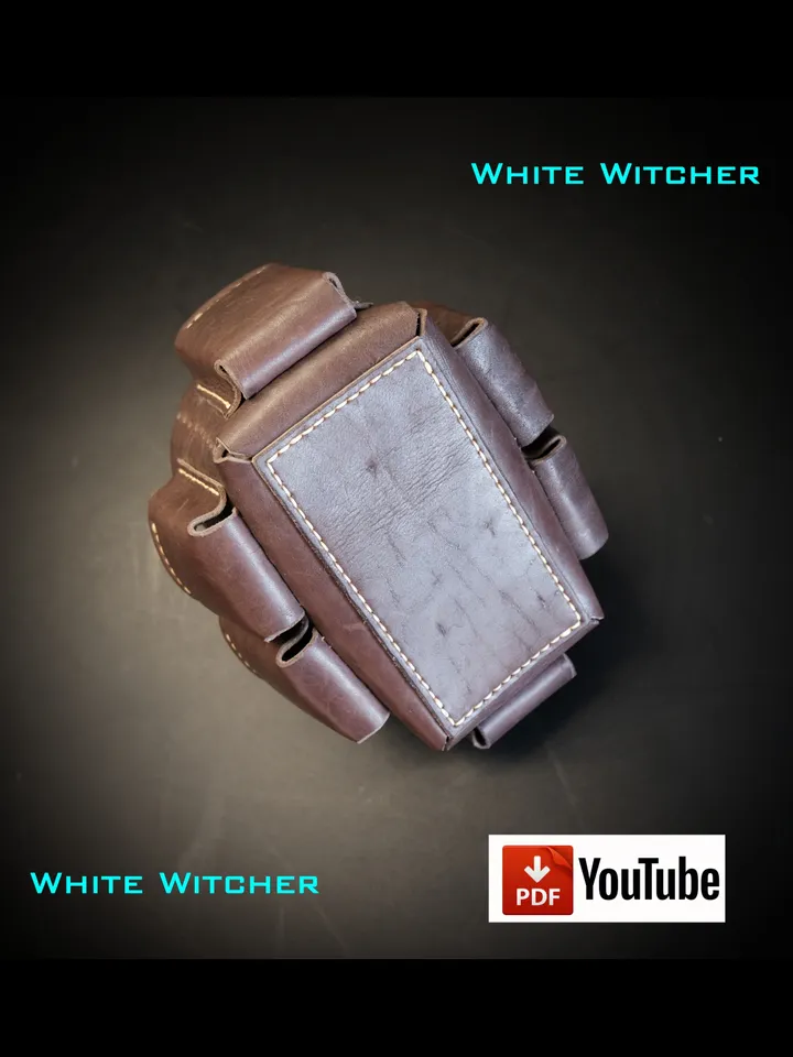Leather pattern - Tool bag. NS17