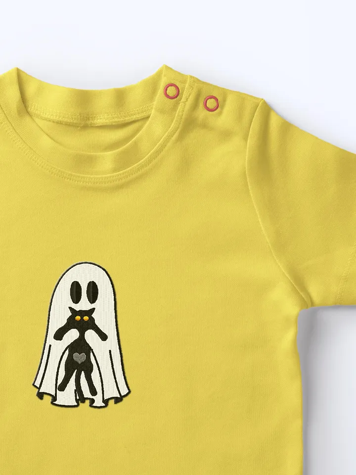 Cute ghost with black cat machine embroidery pattern 4 size Ghost applique embroidery design, Halloween embroidery pes instant download #R30