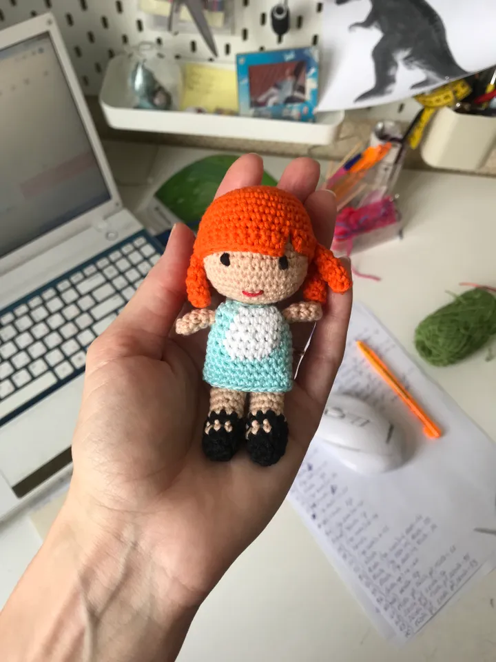 Crochet Pattern Doll for Elephant Ellie