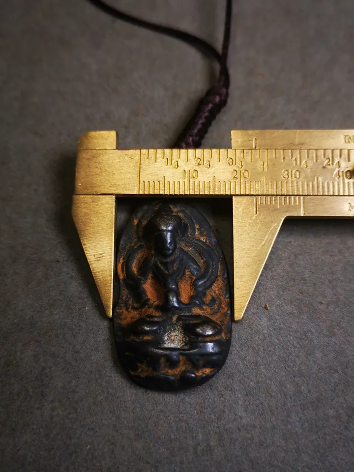 Gandhanra Antique Tibetan Buddhist Statue Badge,Amitayus, Buddha Of Infinite Life,40 Years Old