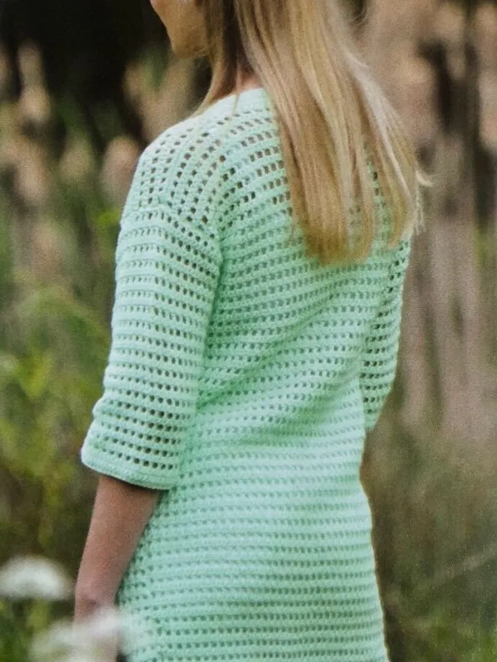 Crochet mesh Cardigan , summer cardigan, PDF Crochet Pattern womens Instant Download