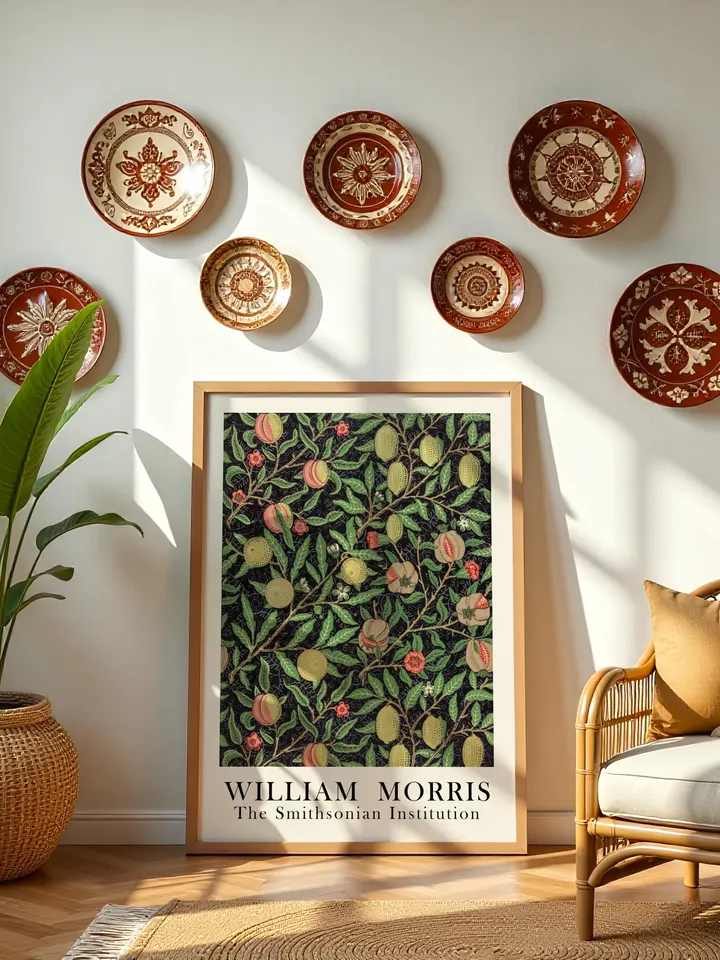 William Morris Wall Art, Vintage Botanical Print, Floral Poster Arts Decor, Digital Download, William Morris Print Digital Download 015