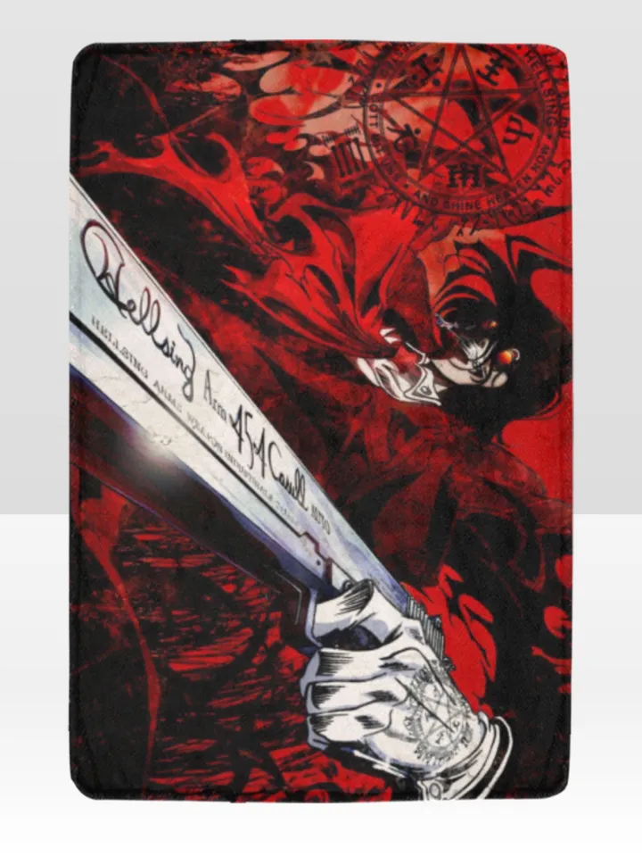 Hellsing Blanket Lightweight Soft Microfiber Fleece