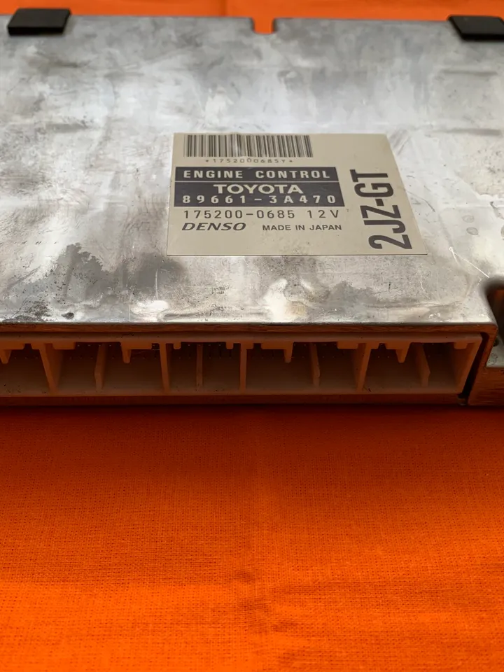 Engine control module ECU 89661-3A470 896613A470 TOYOTA LEXUS 2JZ-GT