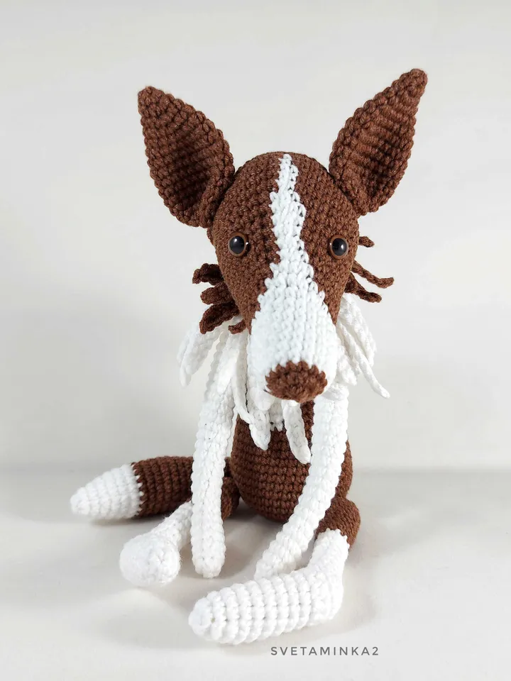 Crochet Border Collie Pattern. Amigurumi Border Collie. Crochet Dog. Amigurumi Dog. Digital Download. PDF.