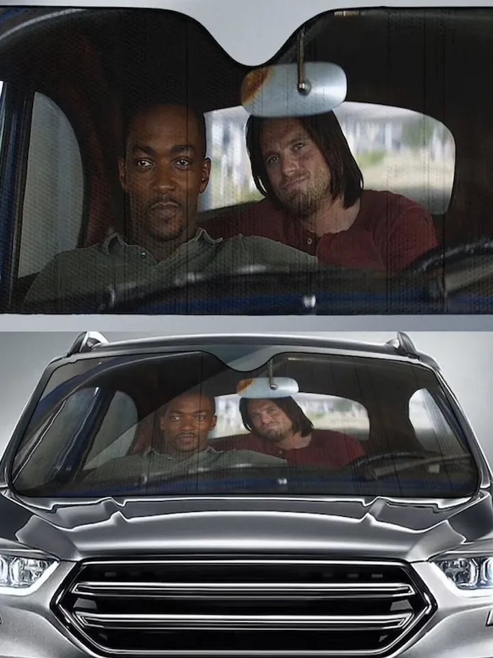 Falcon and Winter Soldier Car SunShade