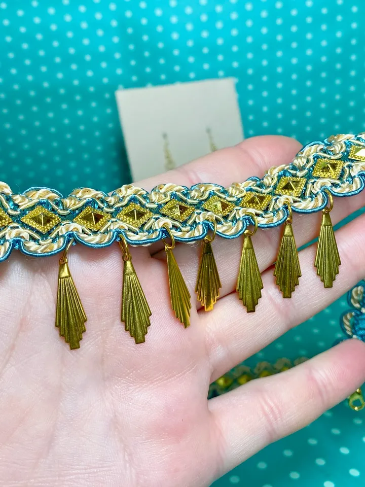 Jewelry set for oriental dances. Set of jewelry. Handmade.