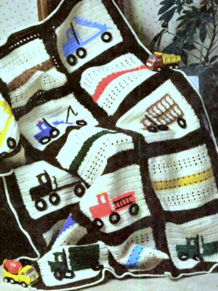Crochet blanket , crochet patterns blanket, baby boy blanket pdf