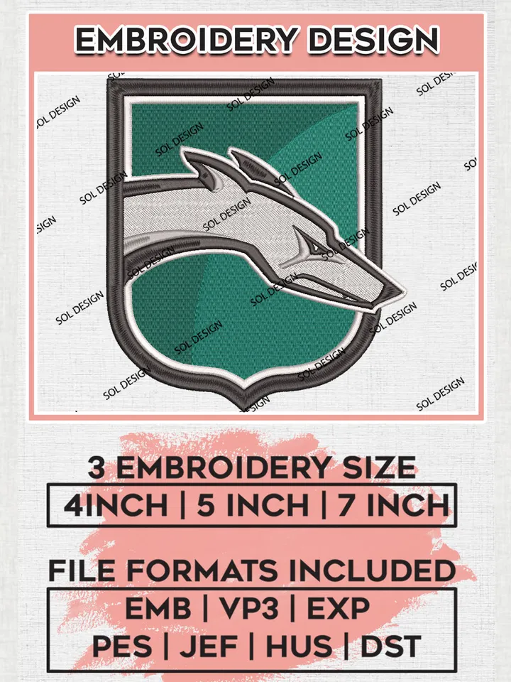 NCAA Loyola Maryland Greyhounds College Team Logo Embroidery Design Files, NCAA Loyola Maryland Greyhounds Machine Embroidery, NCAA Teams, 3 sizes, NCAA Machine embroidery designs, Digital Download