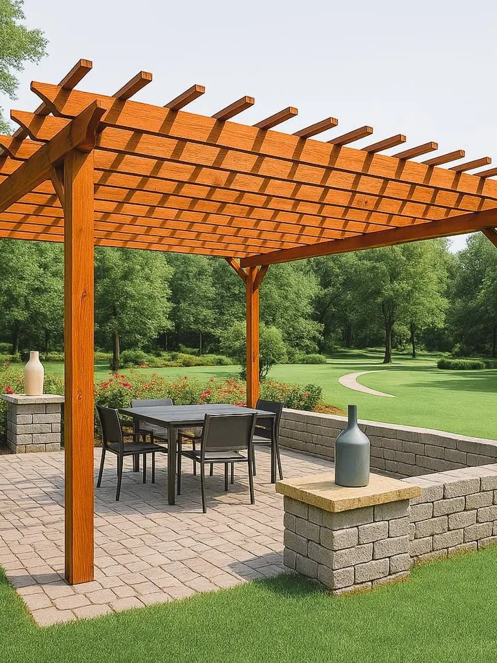 Pergola Plans: 5-in-1 DIY Backyard Shelter (PDF Download)