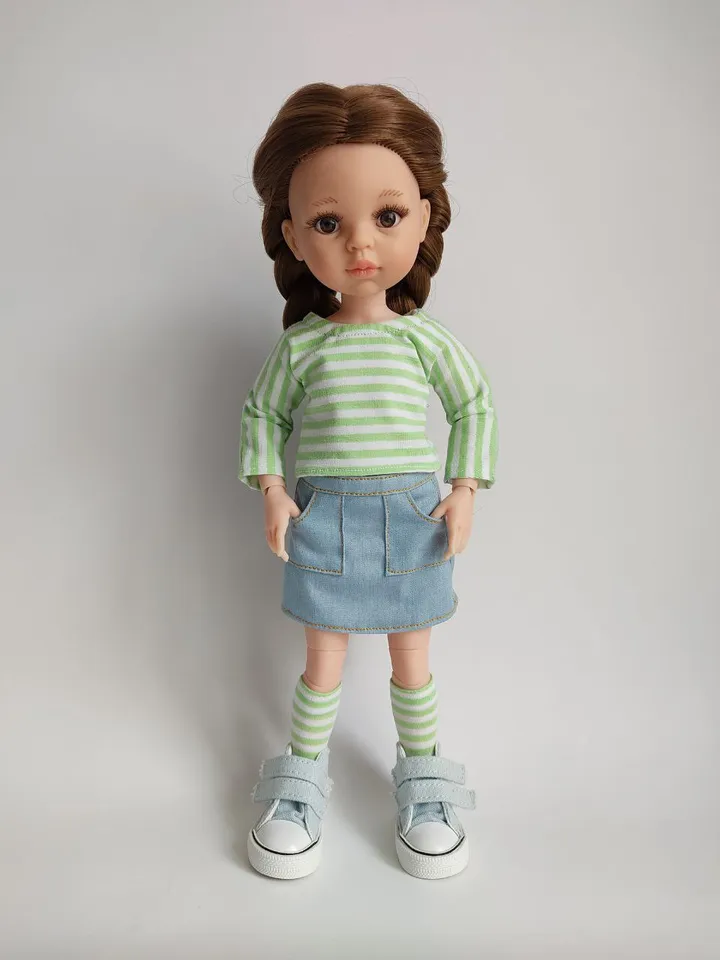 PDF sewing pattern for Paola Reina dolls.