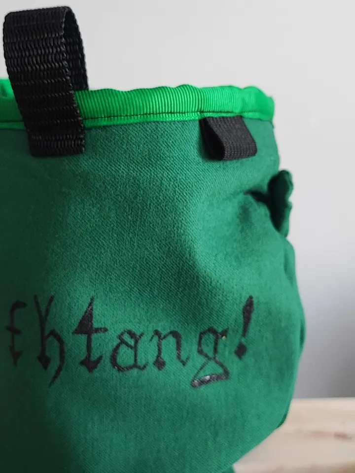 Chalk bag Cthulhu for rock climbing