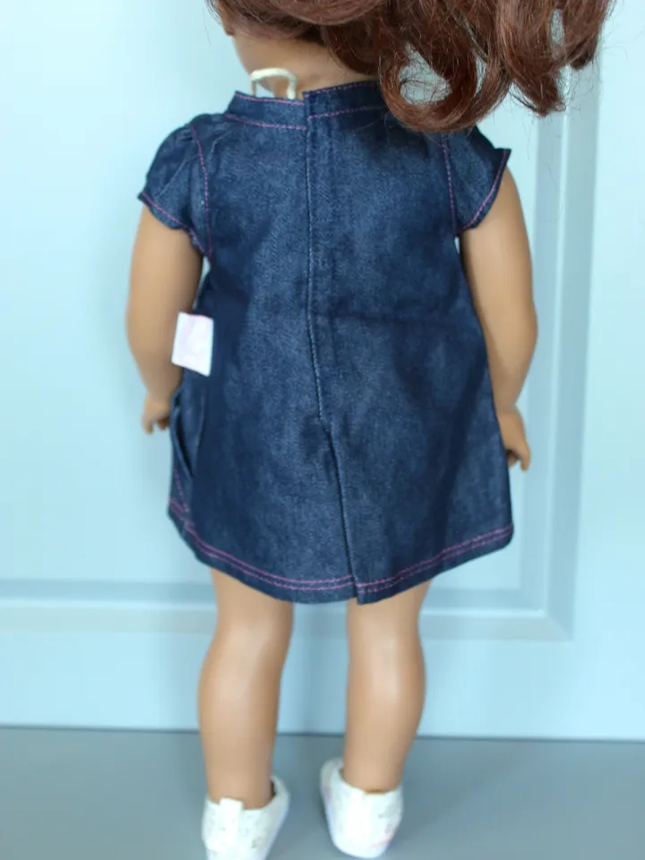 Handmade American Girl Doll Outfit – set of 5 – American Girl Doll Clothes  - doll shoes and accessories