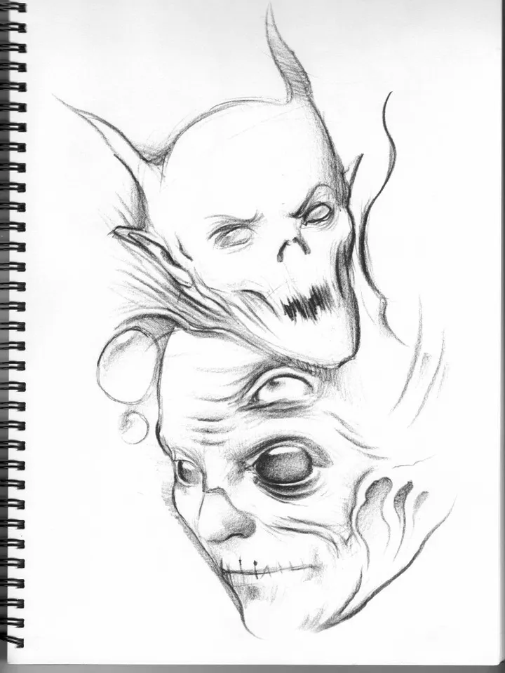 Jack Ribeiro - Dark sketchbook 2009