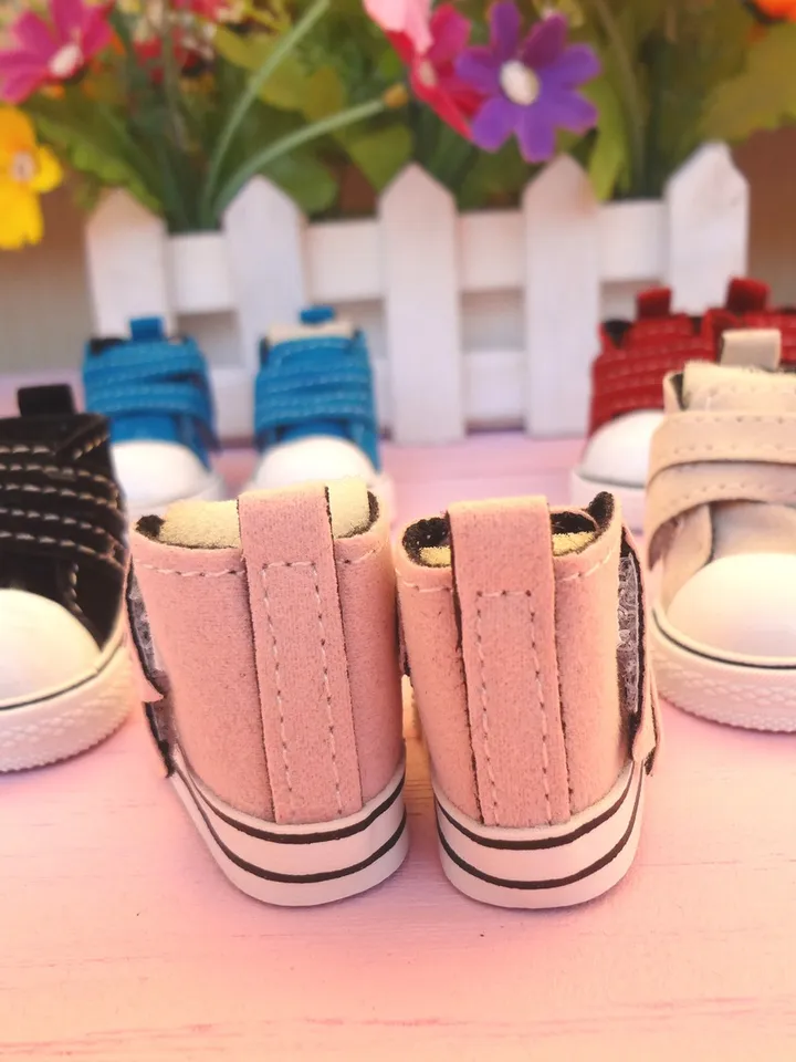wellie wisher shoes - Suede sneakers for Wellie Whisher - 5 cm doll shoes – Christmas gift idea