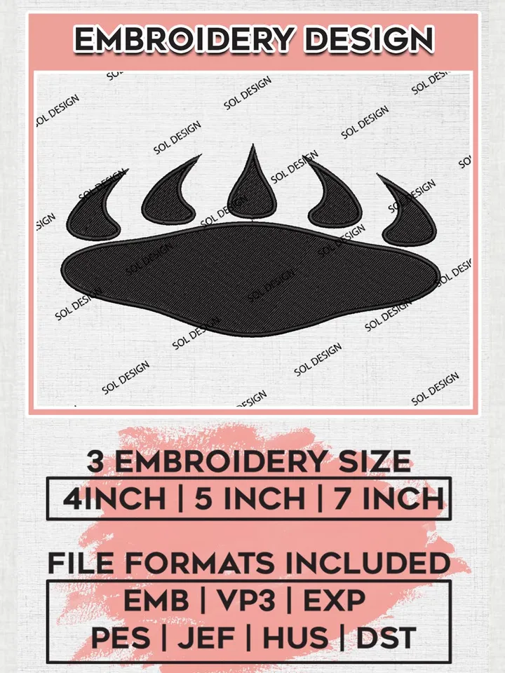 Memphis Grizzlies Embroidery Design, NBA Grizzlies Logo Embroidery Designs, NBA Machine Embroidery Designs, NBA Embroidery Designs, Digital Download