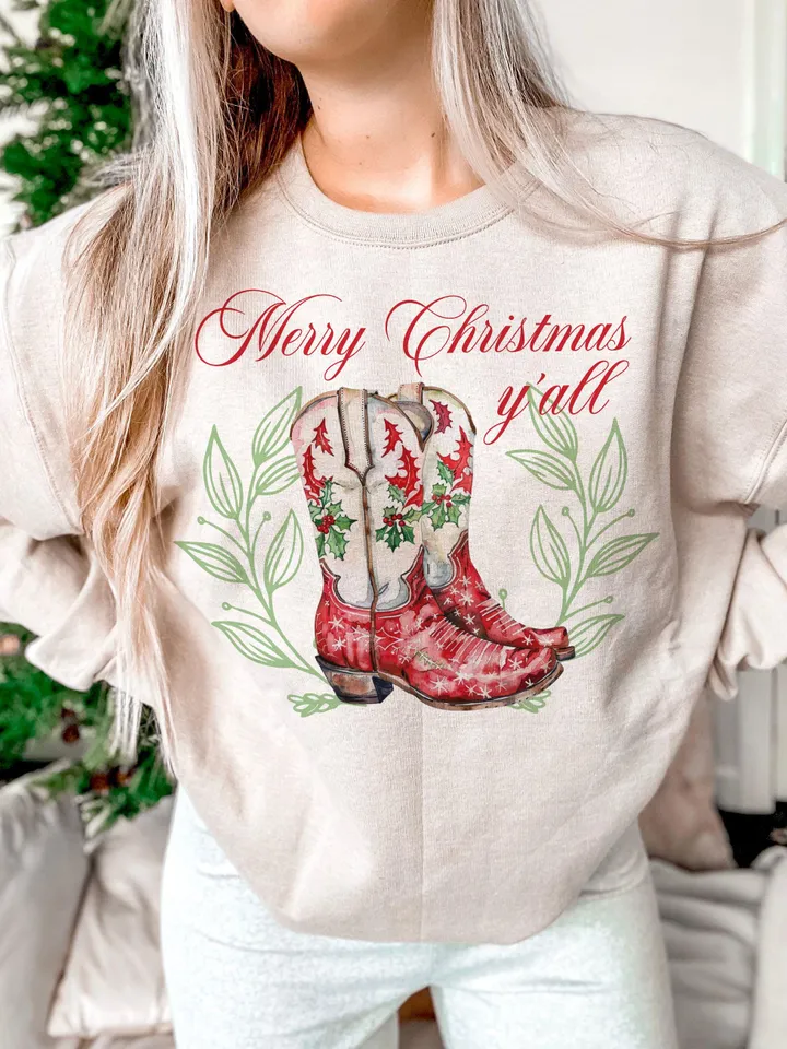 Cowboy Christmas PNG, Merry Christmas png, Western Sublimation, Western Christmas png, Christmas png, Coquette country Christmas png