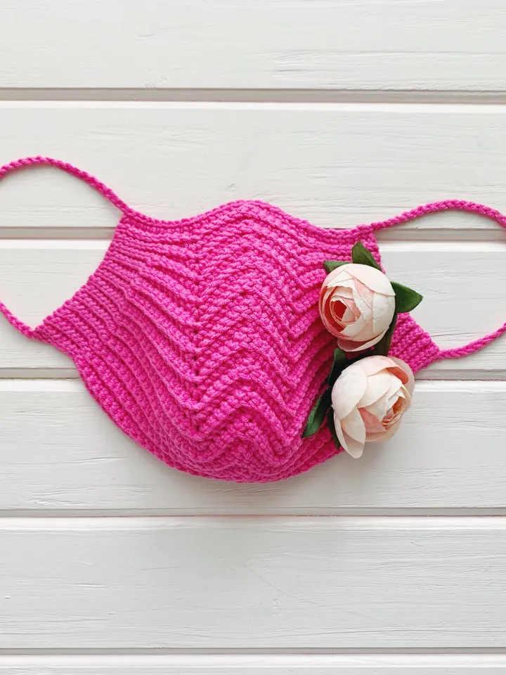 Set it 2 reusable face mask pattern PDF, crochet face adult mask, washable face mask, cotton mask digital instant download