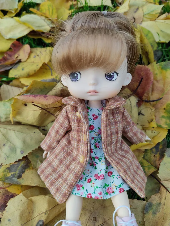 PDF sewing pattern for Xiaomi Monst dolls.