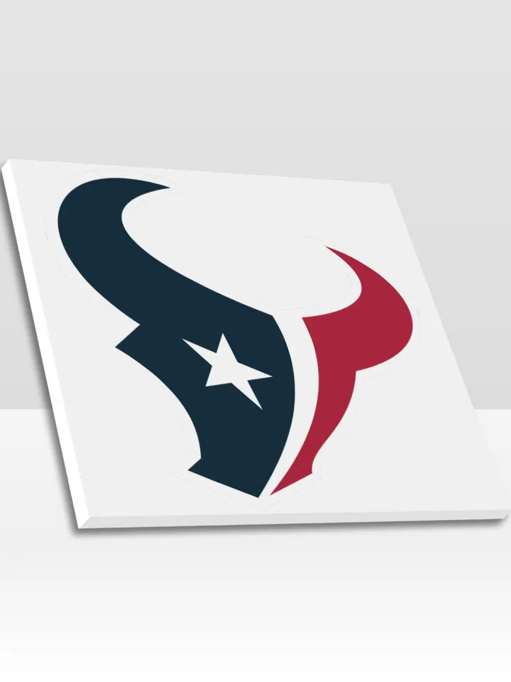 Houston Texans Frame Canvas Print, Wall Art Home Decor Poster