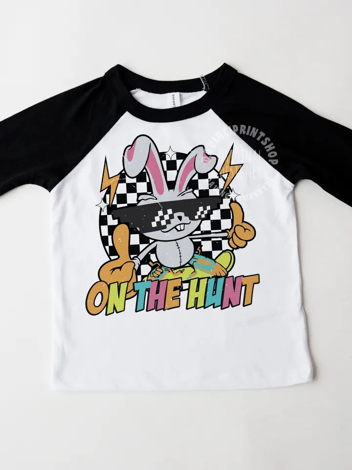 On The Hunt Easter Png, Easter Bunny png, Easter png, Kids easter png, Boy easter png, Boy sublimation, Boy png, Sublimation designs, png