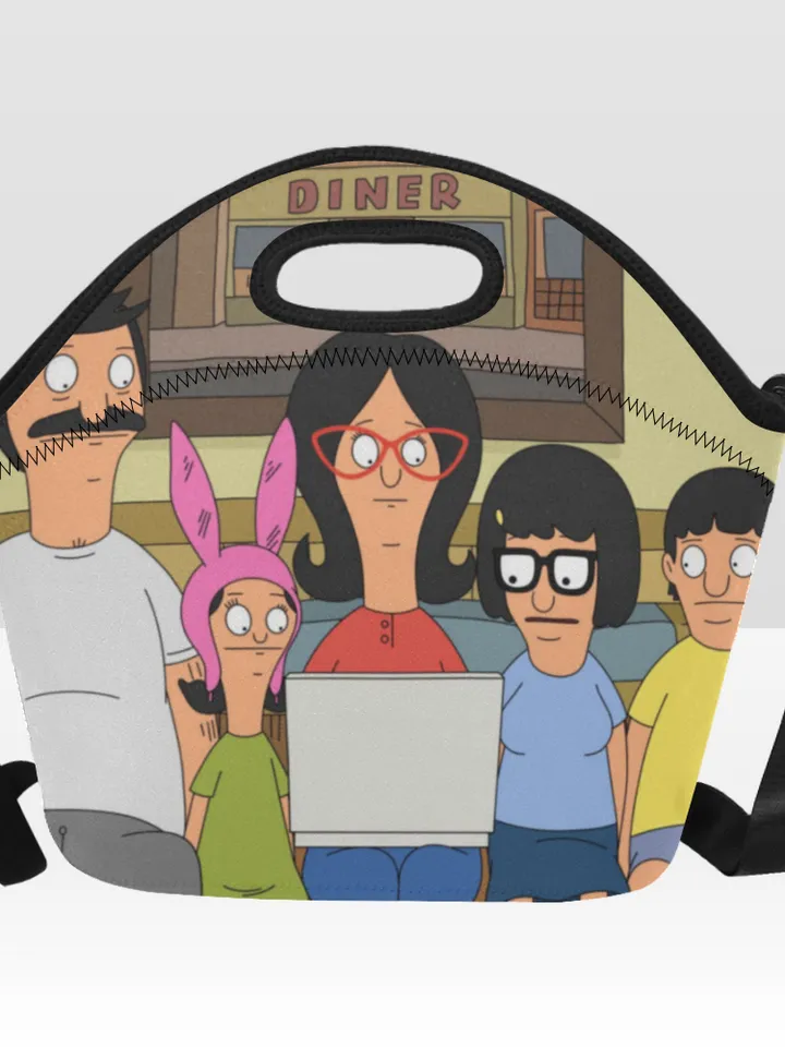 Bob's Burgers Neoprene Lunch Bag, Lunch Box