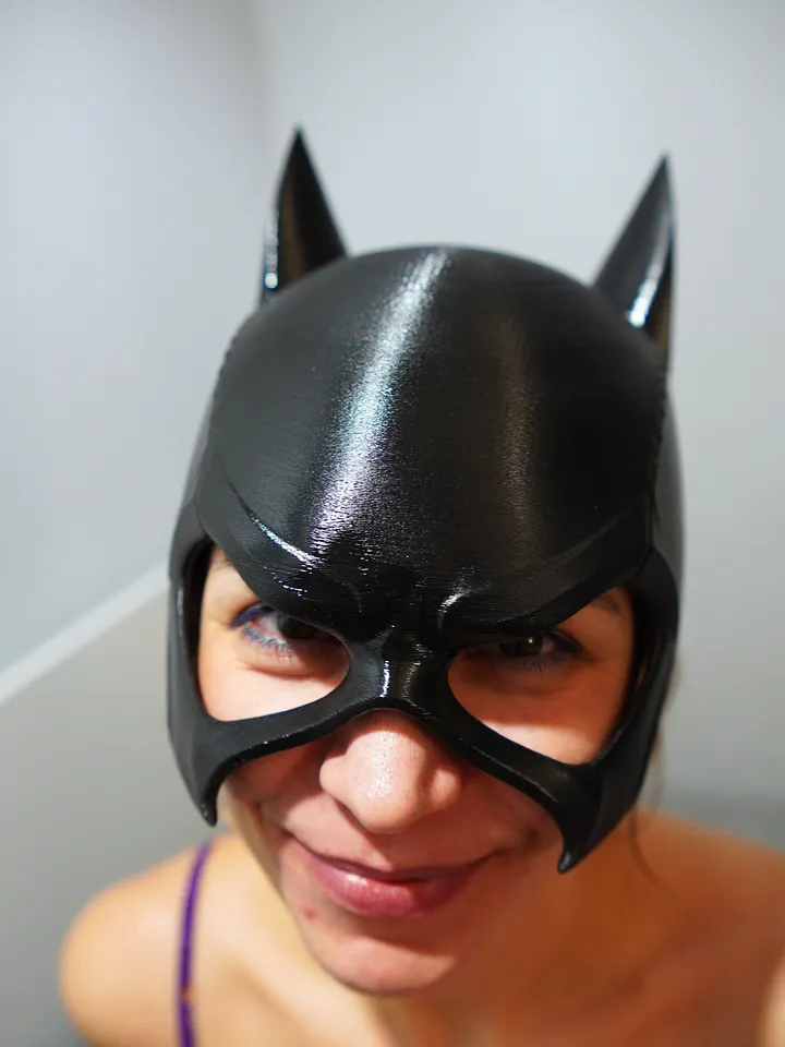 Mask Helmet Catwoman from Batman Batgirl mask helmet